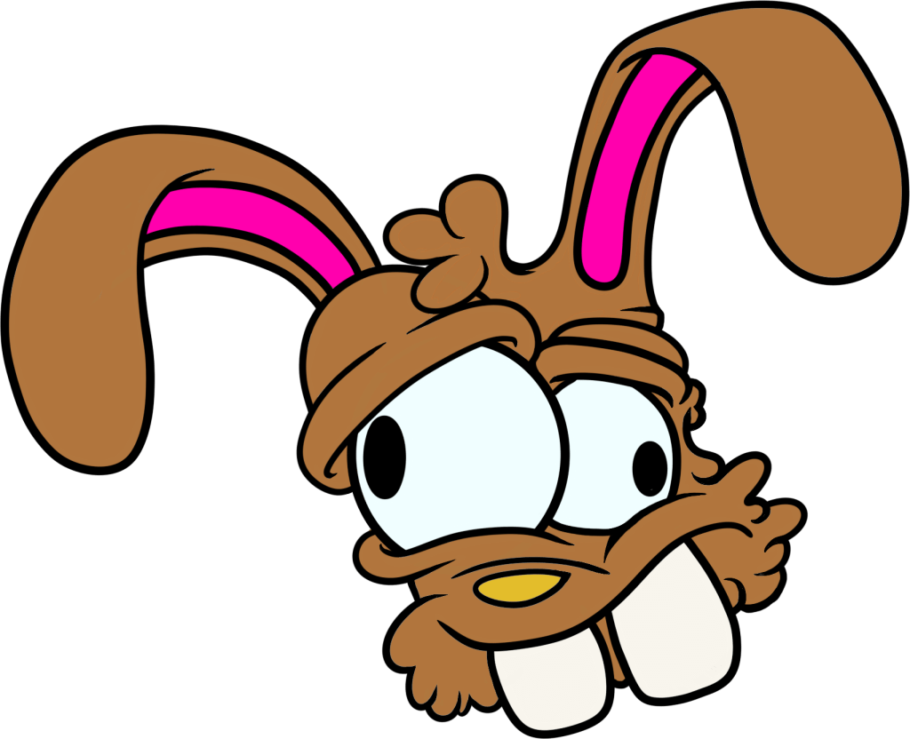 same rabbit, less shading