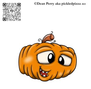 pumpkin with big eyes